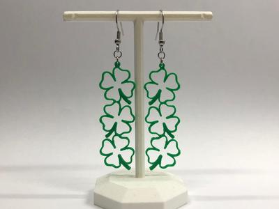 Clovers earrings #2 no AMS, 0.4 mm nozzle
