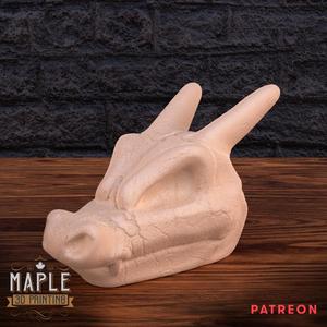 Charizard Skull - Solid and Hollow - Pokemon