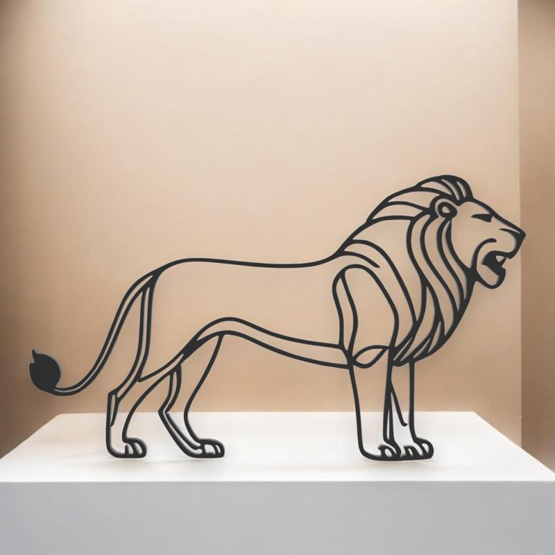 Lion Line Art - Desktop Line Art