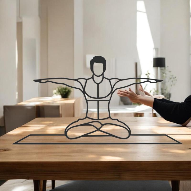 Yoga Line Art - Desktop Line Art