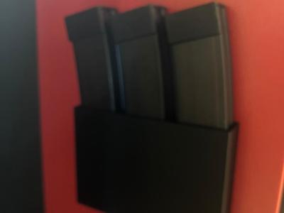 Magnetic magazine holder for CZ Scorpion
