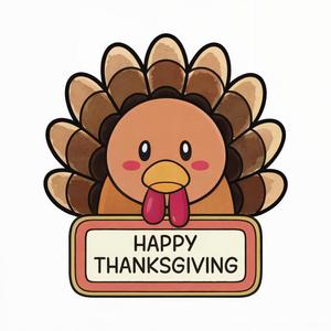Turkey Thanksgiving Cookie Cutter