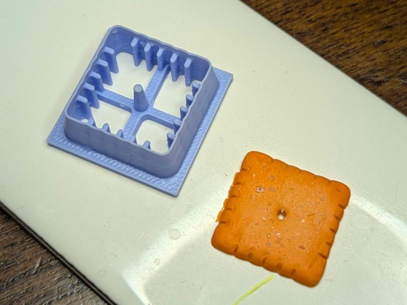 Cheez It Cracker Clay Cutter
