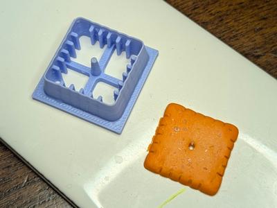 Cheez It Cracker Clay Cutter