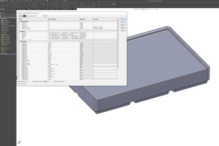 Solidworks Parametric Gridfinity Block