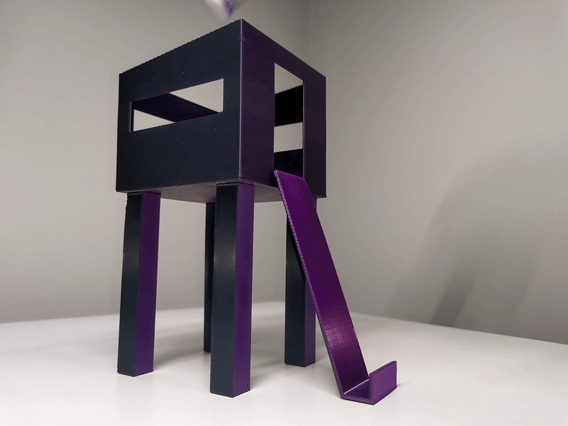 Phone Stand And Storage Hunting Tower