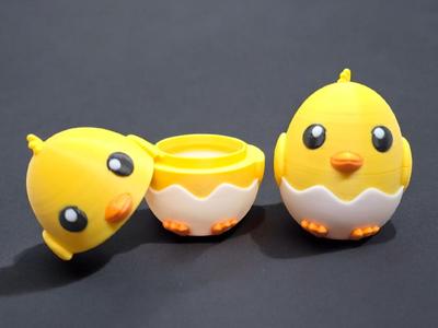 Chick In Egg Container