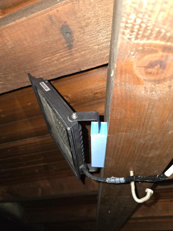 Flood Light Mount