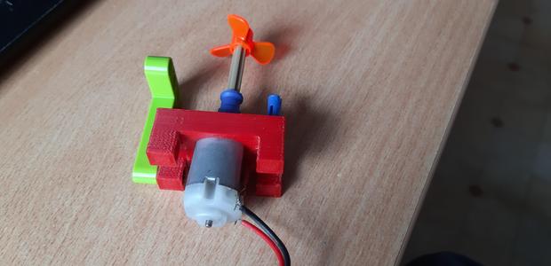 FA130 Motor to Lego Technic Adaptor
