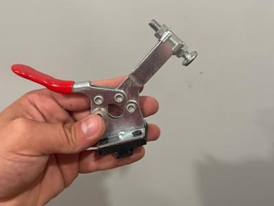 T track toggle clamp