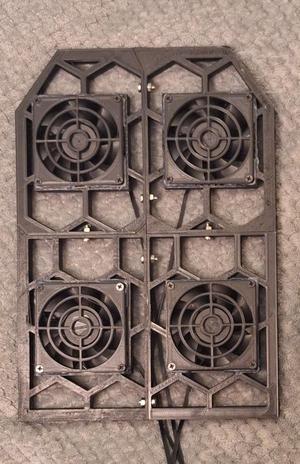 Fan powered Hex / Honeycomb Tactical Plate