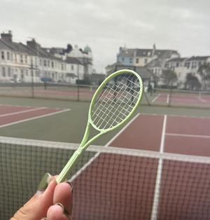 Tennis racket bridge test
