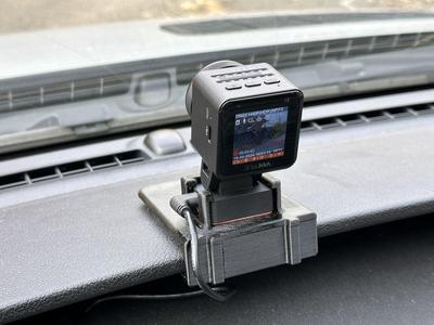 Ford Transit van dashboard mount for Vantrue E1 dashcam