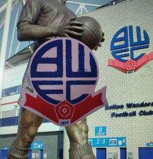 AMS / MMU Bolton Wanderers FC coaster or plaque