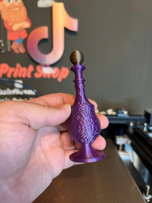 Ornate Potion Bottle - Swoop - Print in place