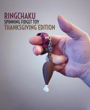 Ringchaku Spinning Fidget Toy - Thanksgiving Special Edition