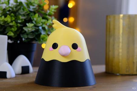 Kawaii Bird Loot Box - Print-in-Place - Holoprops