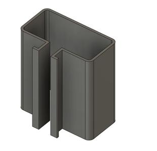 45x23 Cable Duct for 4545 Aluminium Profile