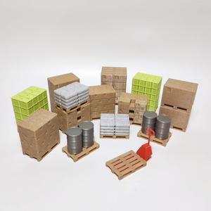 1:40 Palleted Cargo Set with Pallet Jack