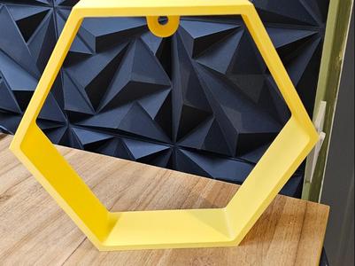 Hexagonal Wall-Mounted Storage for Funko Pops