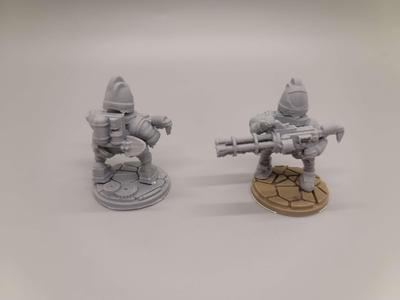 FHW cosmic prosper Union Heavy trooper with Minigun