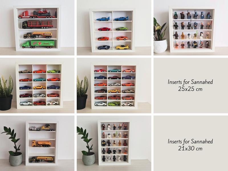 Grid inserts for Ikea Sannahed frames