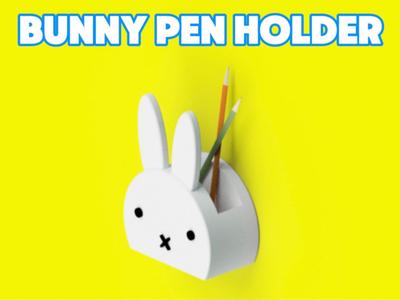 Bunny Pen Holder