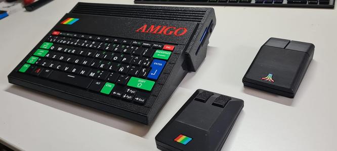 AMIGO Retro Computer Case 