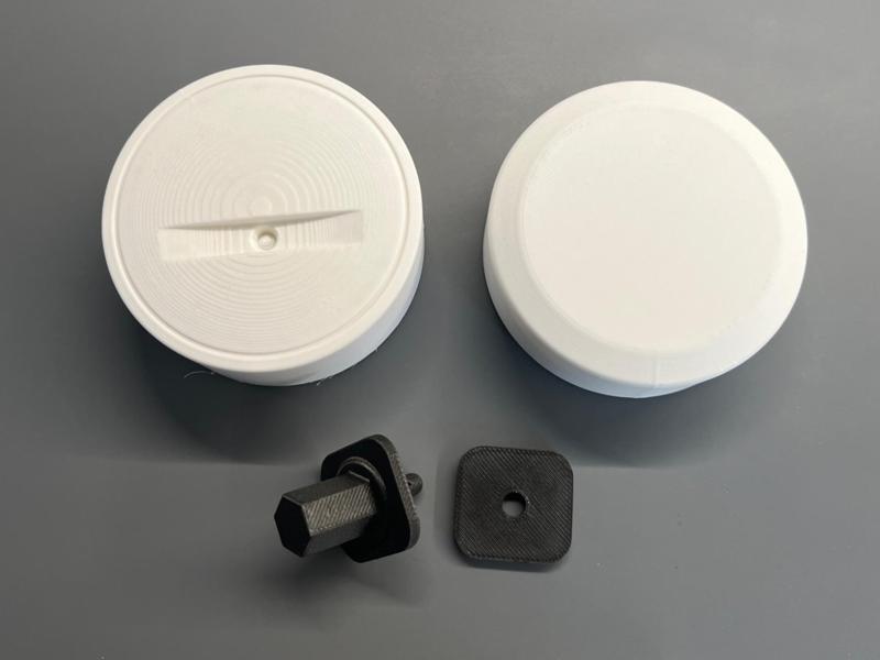 Spare Wheel Cover Jimny MF-01X 1/10 scale