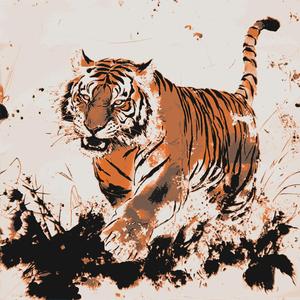 Chinese Style Tiger 