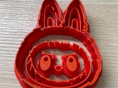 Labubu cookie cutter 