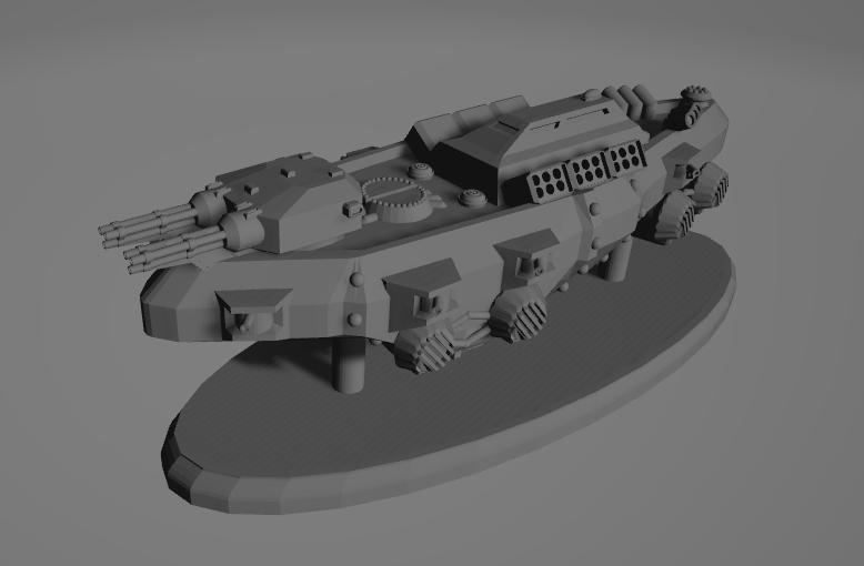Alaskan Republic Gunship