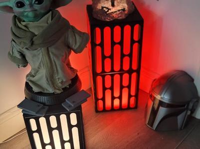 Star wars :  imperial light box/stand