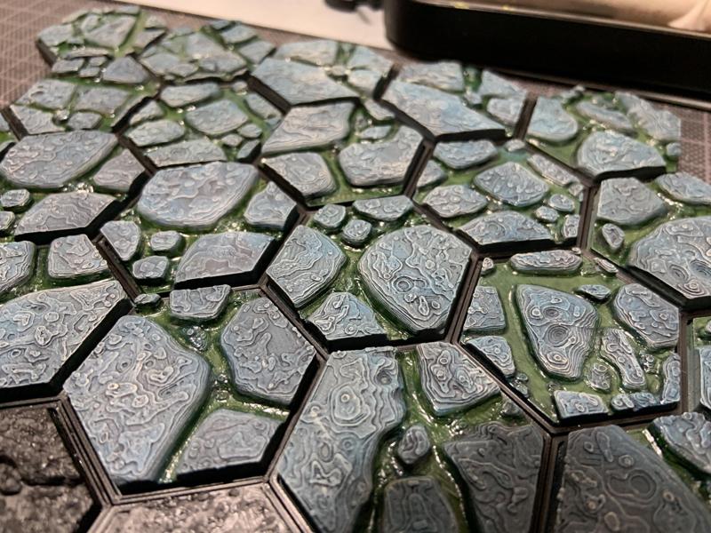 MagHex Floor Tiles Cave Cavern
