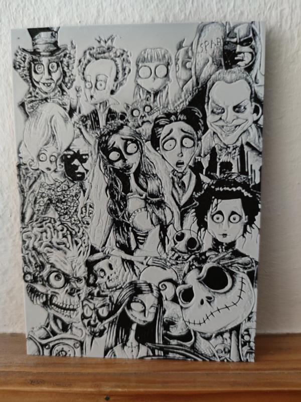 Hueforge Tim Burton Characters