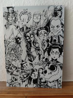 Hueforge Tim Burton Characters