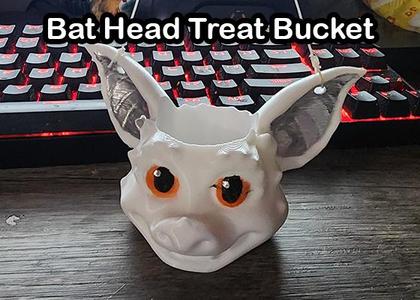 Bat Head Treat Mini treat bucket 
