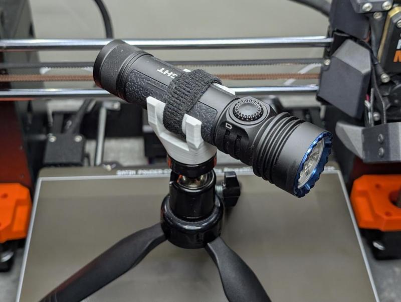 Flashlight Tripod Adapter