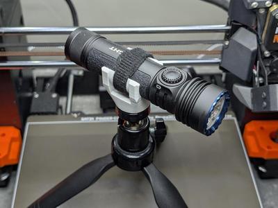 Flashlight Tripod Adapter