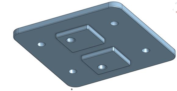 Molle AMPS adapter