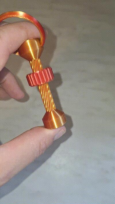 Spinner keychain