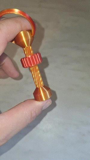 Spinner keychain