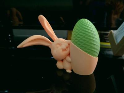 Crazy bunny Egg Holder