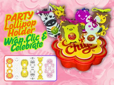 Party Lollipop Wraps – Animal Chupa Chups Holders
