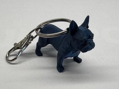 French Bulldog Keychain 