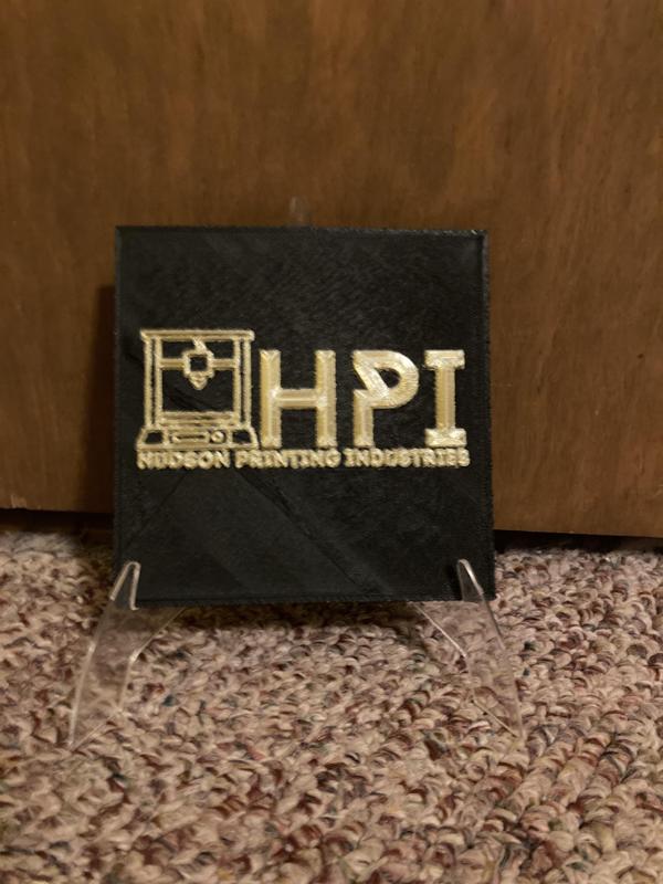 Hudson Printing Industries Plaque