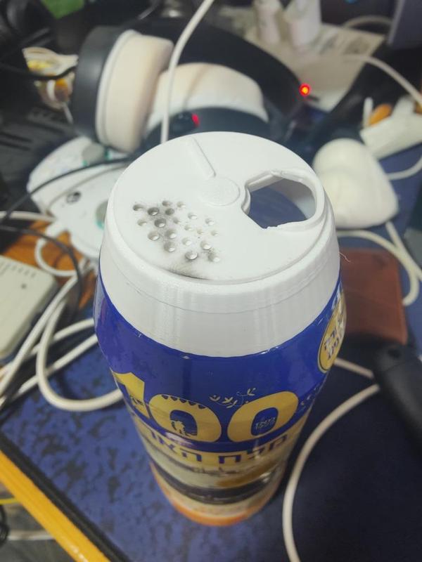Salt of the Earth (מלח הארץ) shaker lid
