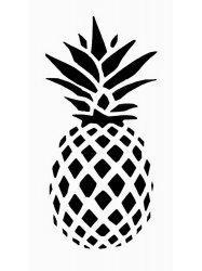 Pineapple Stencil