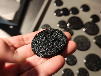 50mm base with 3mm magnet holes