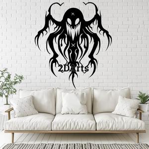 Horror Creature 2D Wall Art/Window Art - Digital STL & SVG Files for 3D Printing and Laser Cutting
